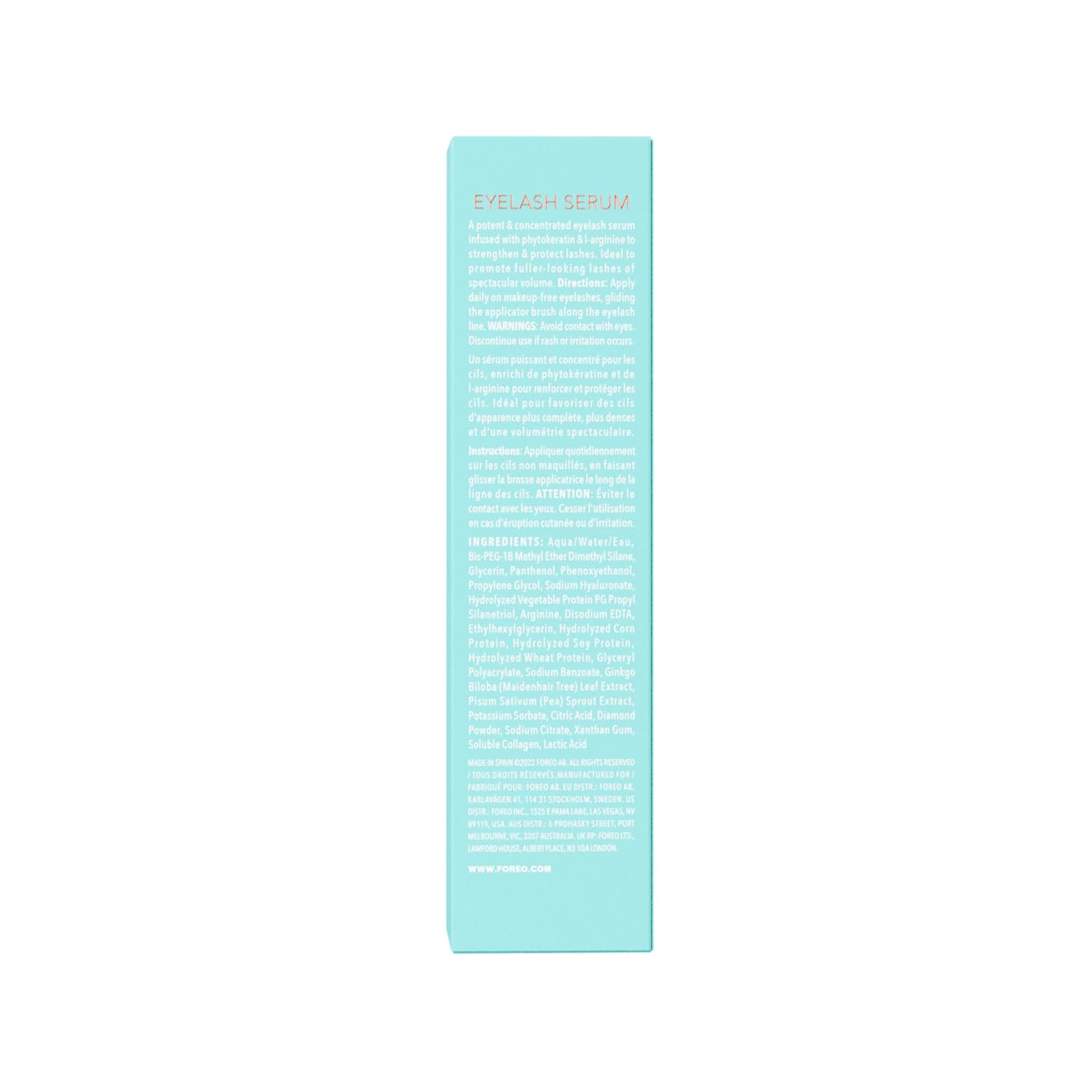 FOREO IRIS – Eyelash & Brow Serum with Phytokeratin, Arginine & Hyaluronic Acid