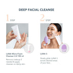 FOREO LUNA 3 – Facial Cleansing Brush for Combination Skin