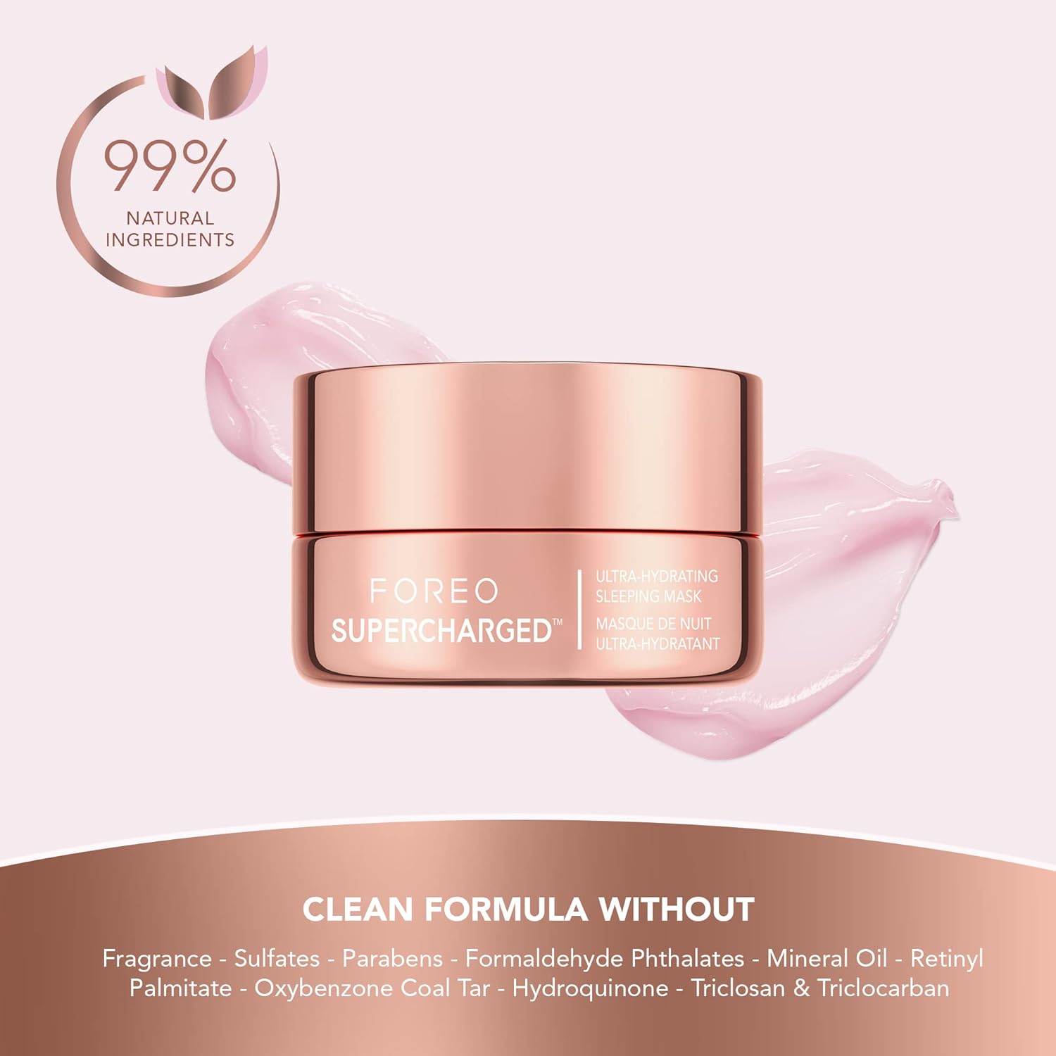 FOREO SUPERCHARGED – Anti-Aging Night Moisturizer for Rejuvenated Skin