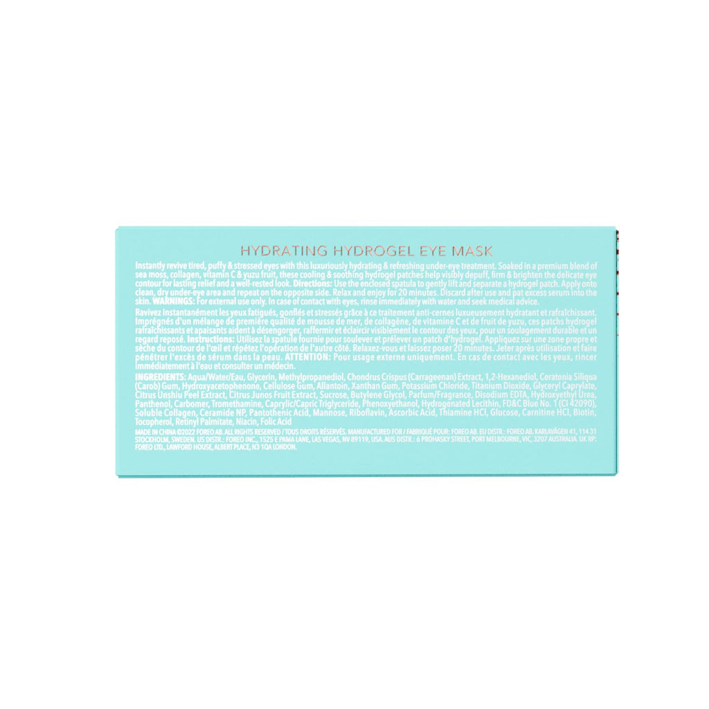FOREO IRIS – Cooling Hydrogel Eye Patches for Brightening & Depuffing