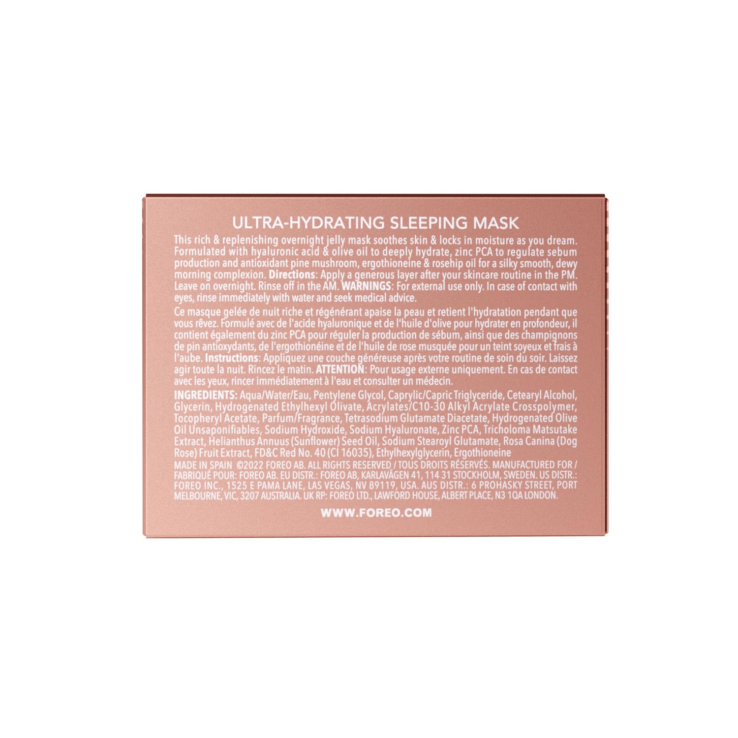 FOREO SUPERCHARGED – Anti-Aging Night Moisturizer for Rejuvenated Skin