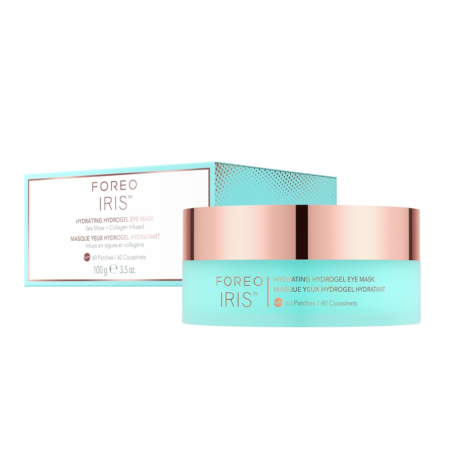 FOREO IRIS – Cooling Hydrogel Eye Patches for Brightening & Depuffing