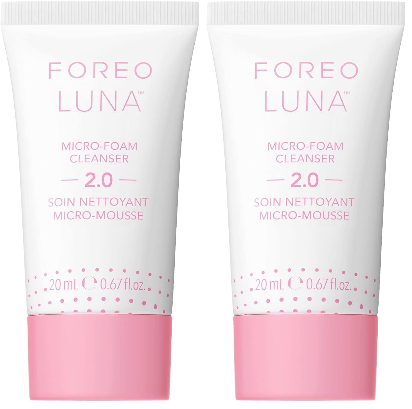 FOREO LUNA Micro-Foam Cleanser 2.0 – Exfoliating Face Wash & Pore Minimizer