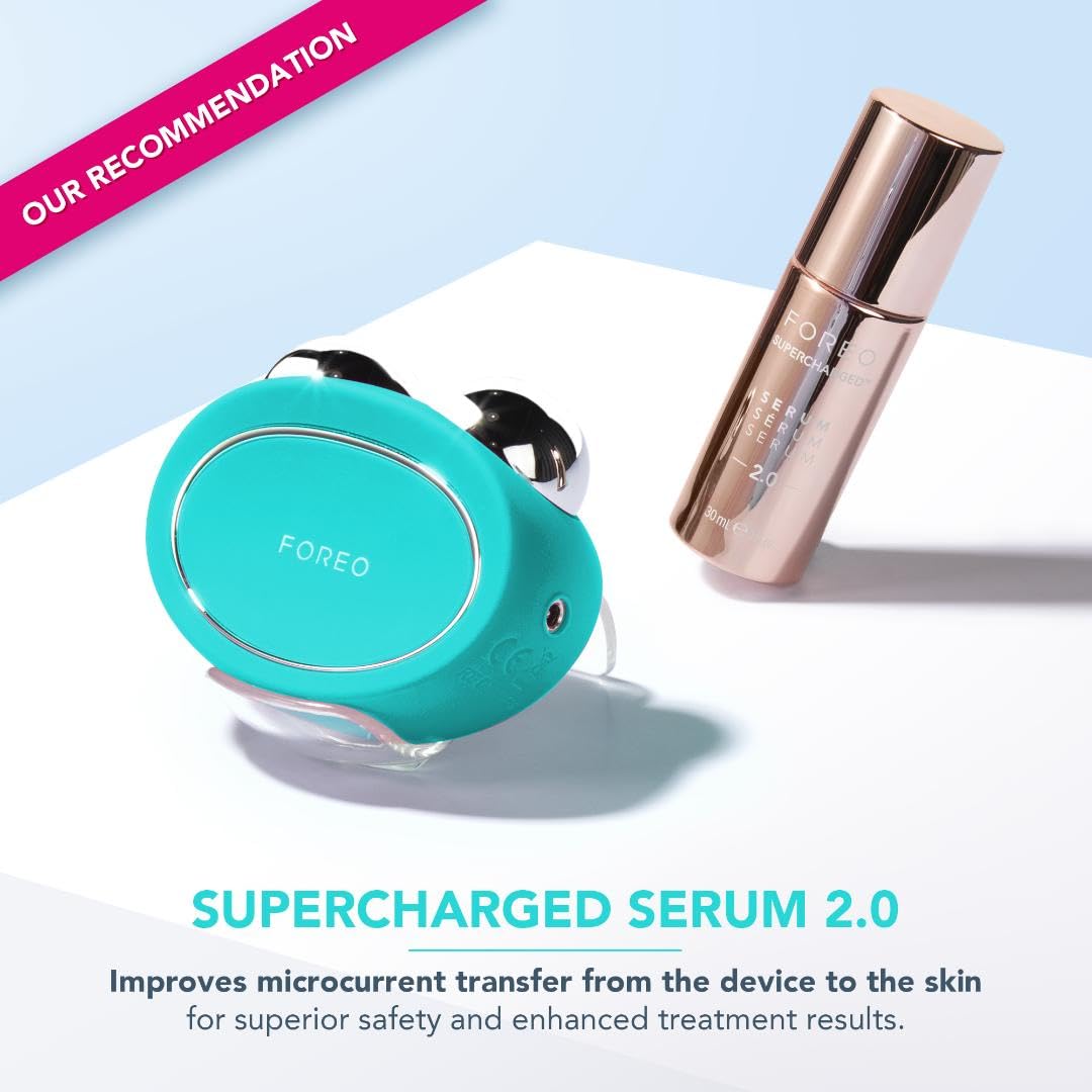 FOREO Age-Defying BEAR Bundle – Microcurrent Facial Device + 2x Conductive Serum