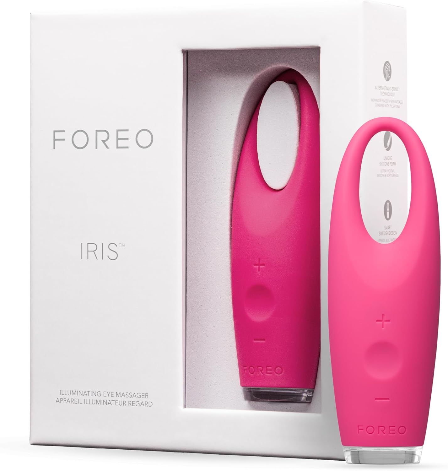 FOREO IRIS Eye Massager – Reduce Dark Circles & Puffiness, Anti-Aging, Waterproof