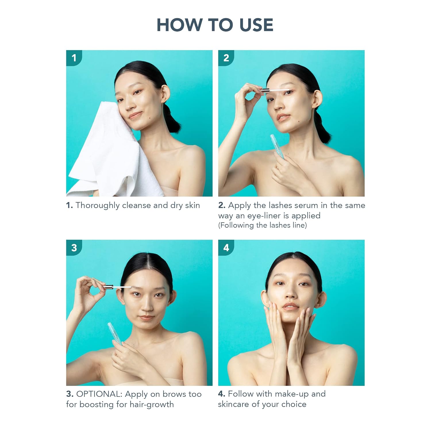 FOREO IRIS – Eyelash & Brow Serum with Phytokeratin, Arginine & Hyaluronic Acid