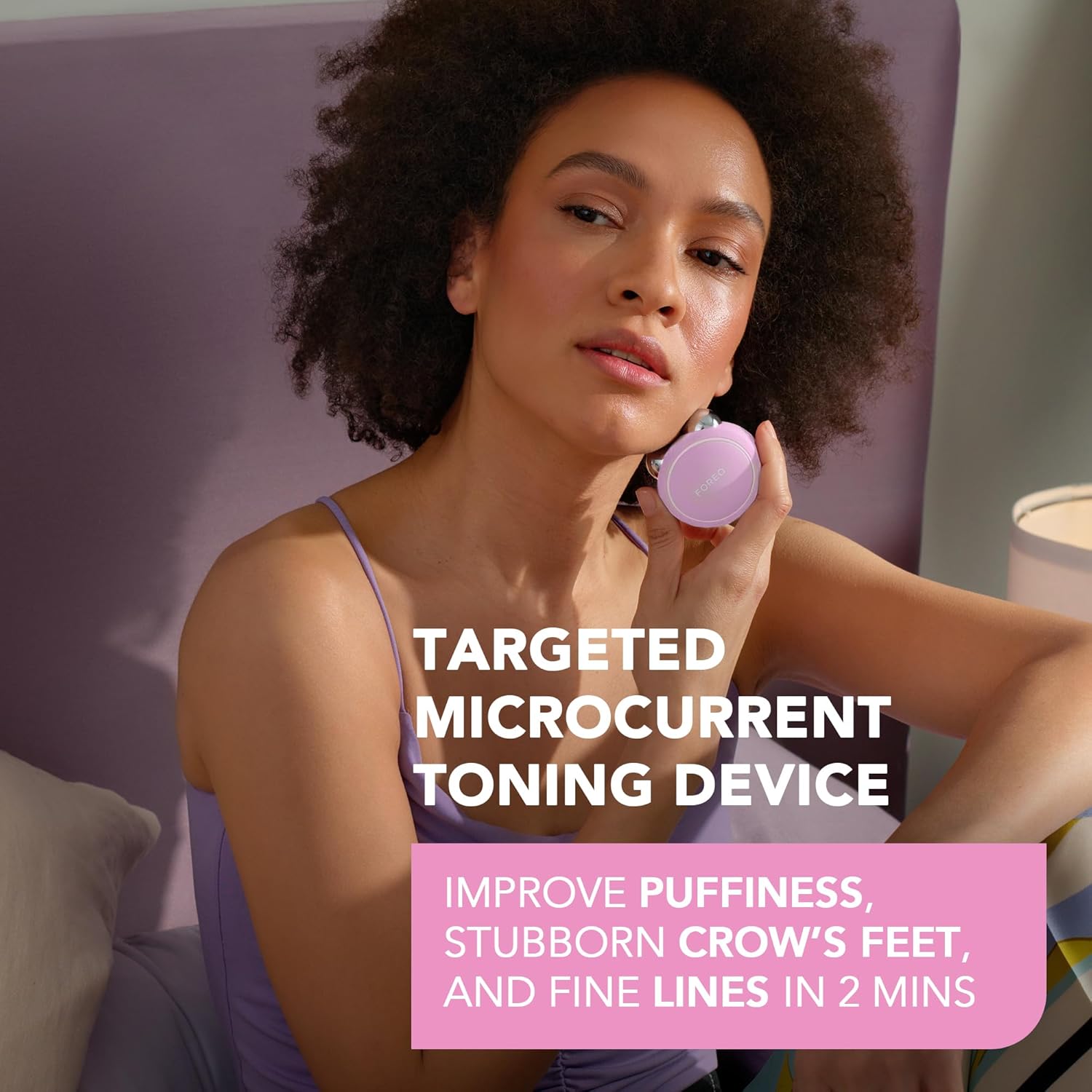 FOREO BEAR Mini – Microcurrent Face Sculpting & Firming Device