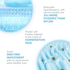 FOREO LUNA 3 – Facial Cleansing Brush for Combination Skin