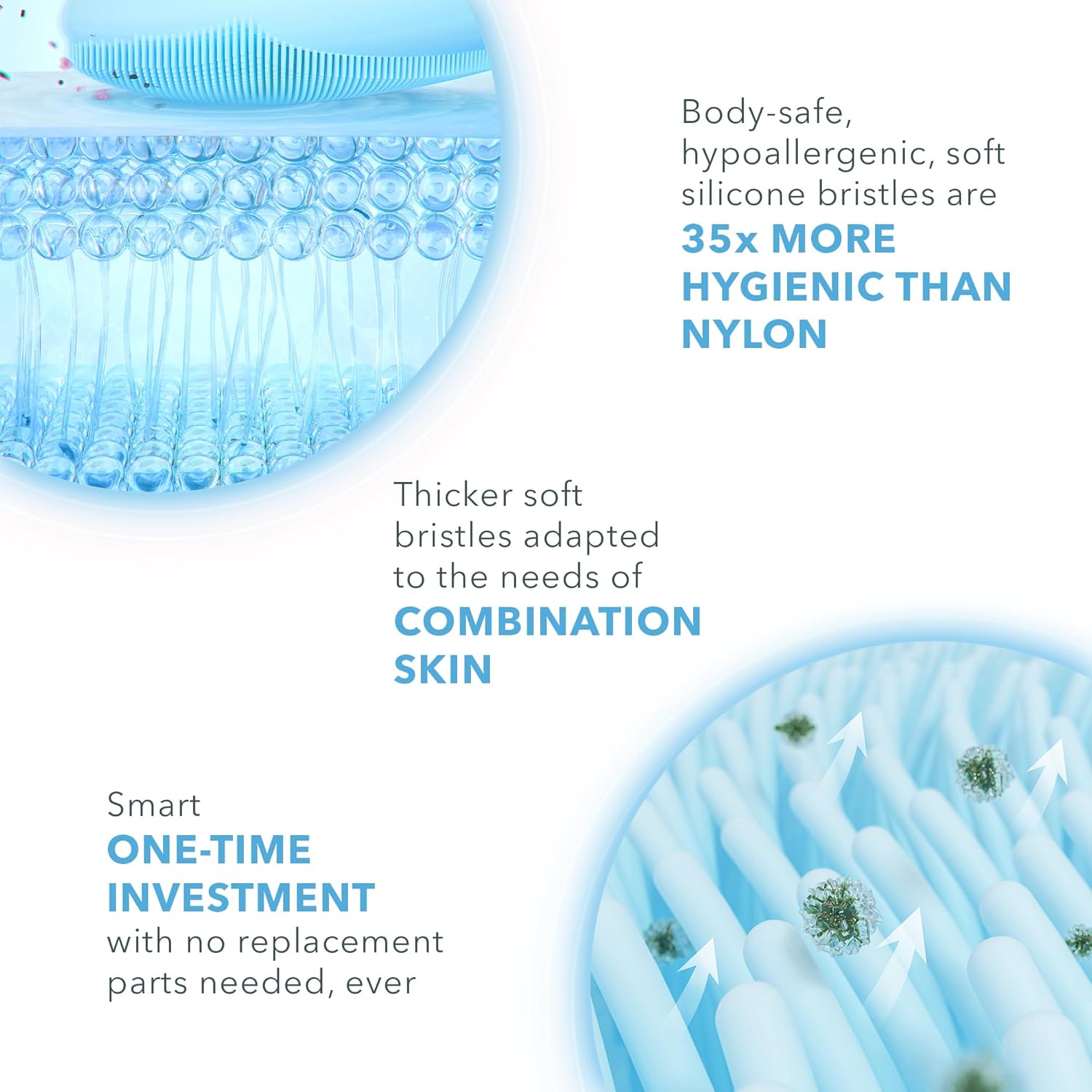 FOREO LUNA 3 – Facial Cleansing Brush for Combination Skin