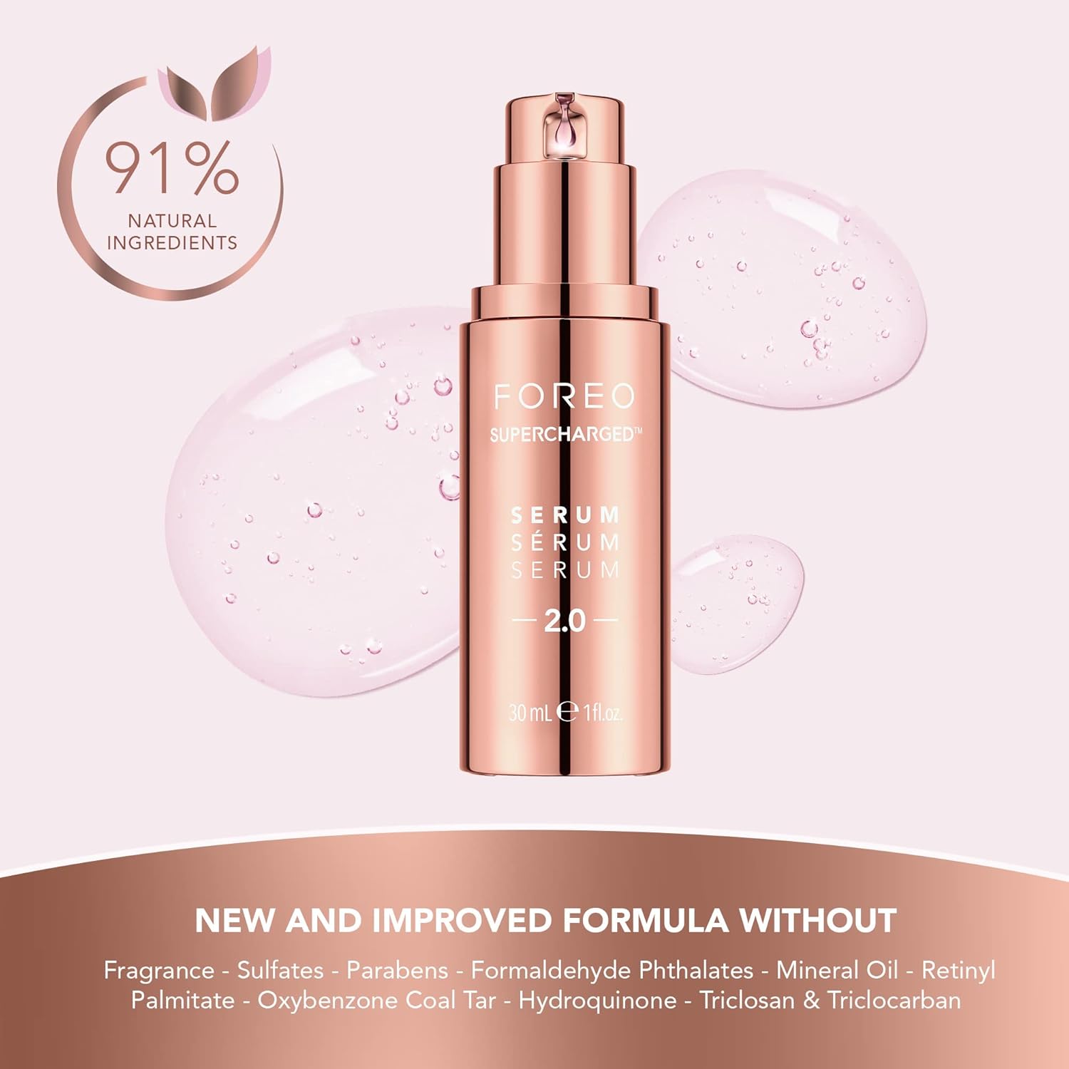FOREO Age-Defying BEAR Bundle – Microcurrent Facial Device + 2x Conductive Serum