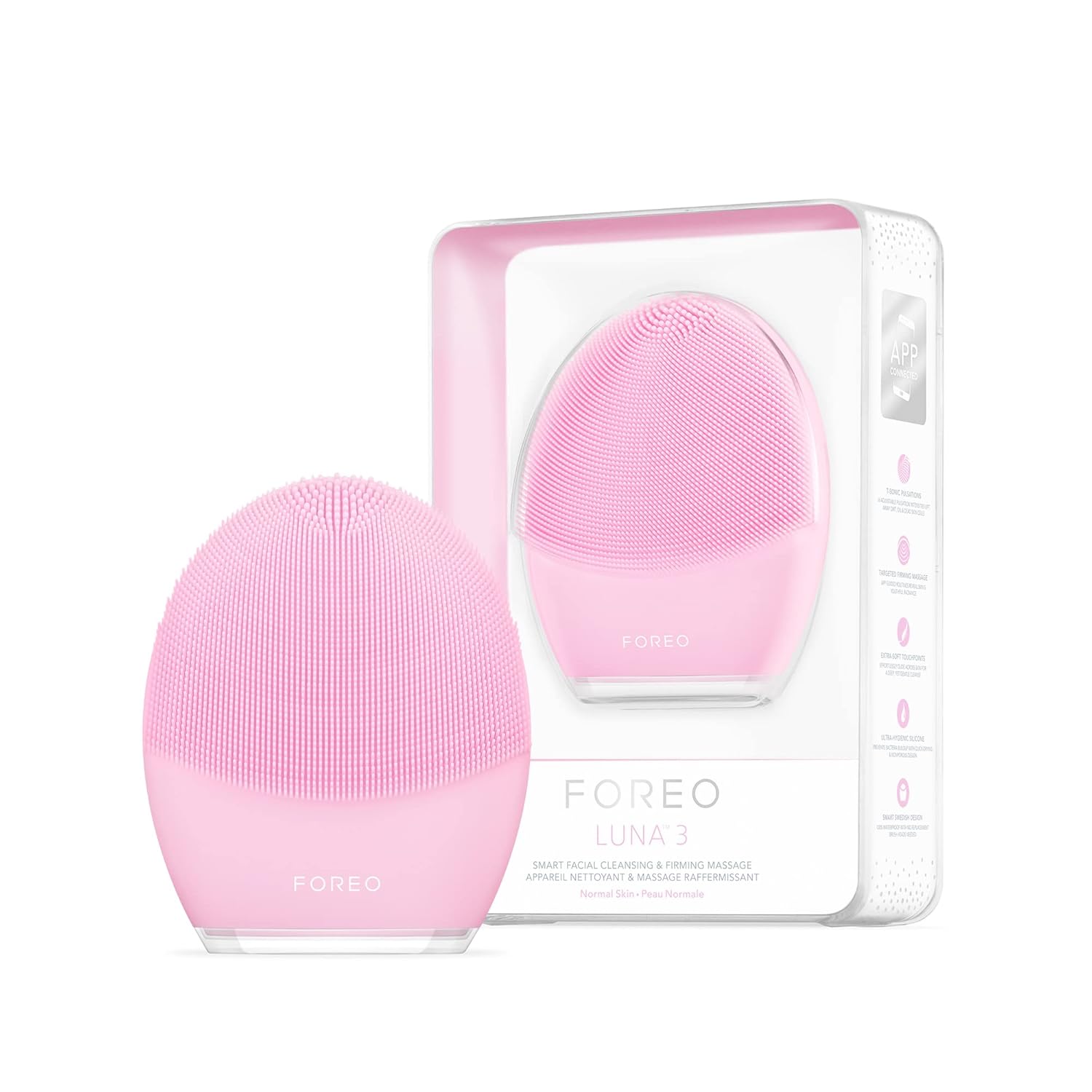FOREO LUNA 3 – Facial Cleansing Brush for Combination Skin