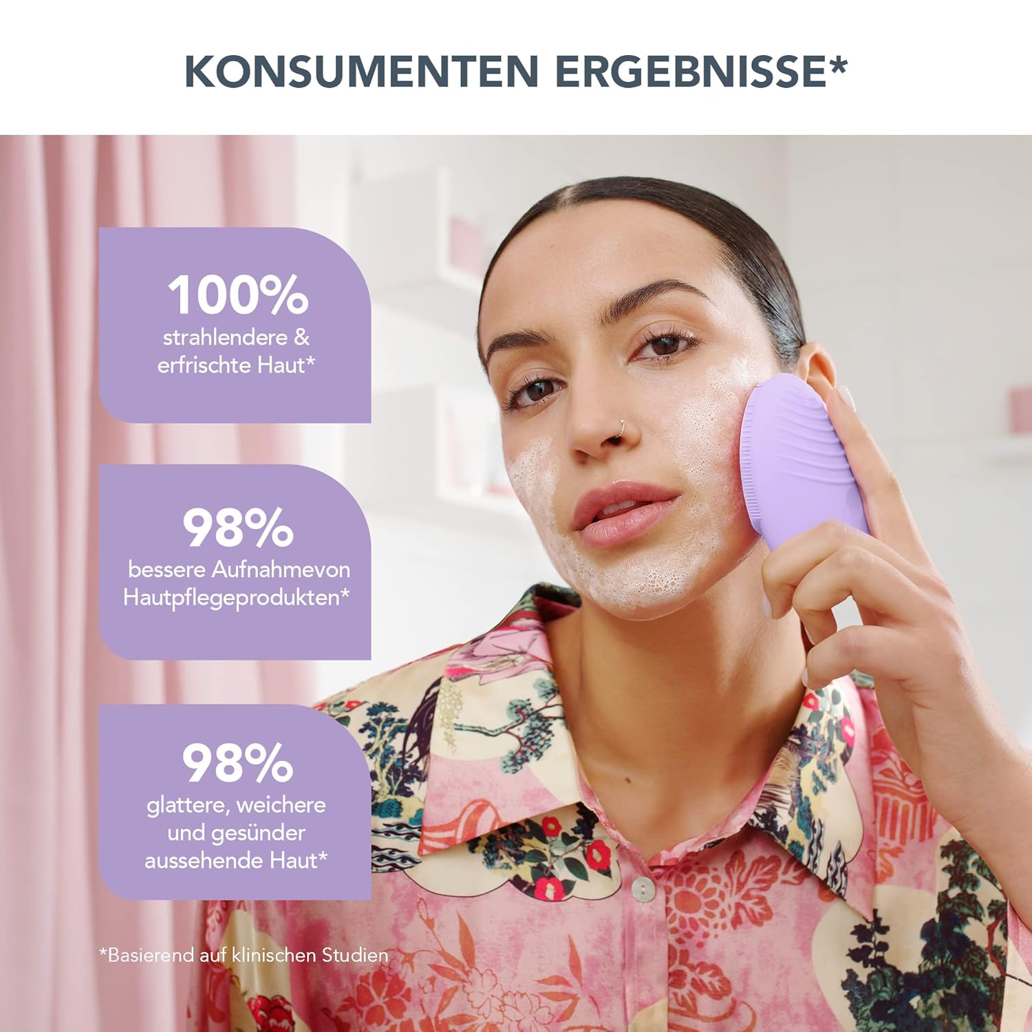 FOREO LUNA 3 – Facial Cleansing Brush for Combination Skin